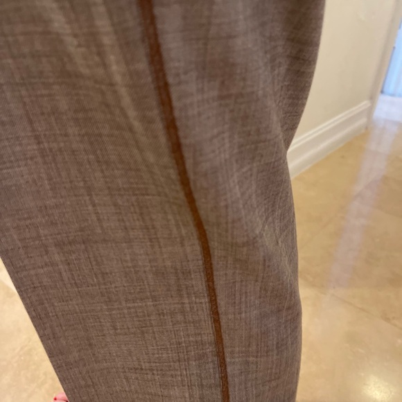 Kay Unger Embroidered 2 pc Slack Suit - Picture 8 of 9